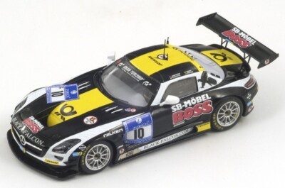 1:43 Mercedes SLS n°10 24H Nurburgring 2013 1/43   SPARK SG099