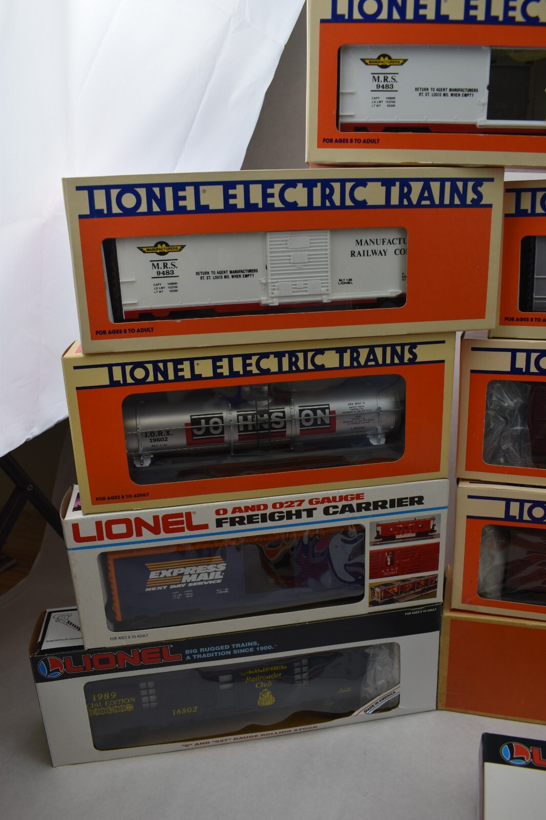 Lot Of 17 Lionel Vintage O/27 O Gauge Train Cars eBay