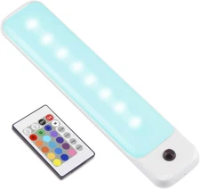 LED Color Light Bar with Battery Operated,Dimmable Night Lighting, Stick on Ligh
