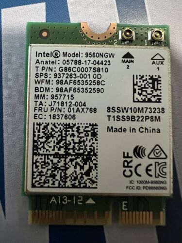 9560NGW Intel M.2 WiFi Adapter - Picture 2 of 2