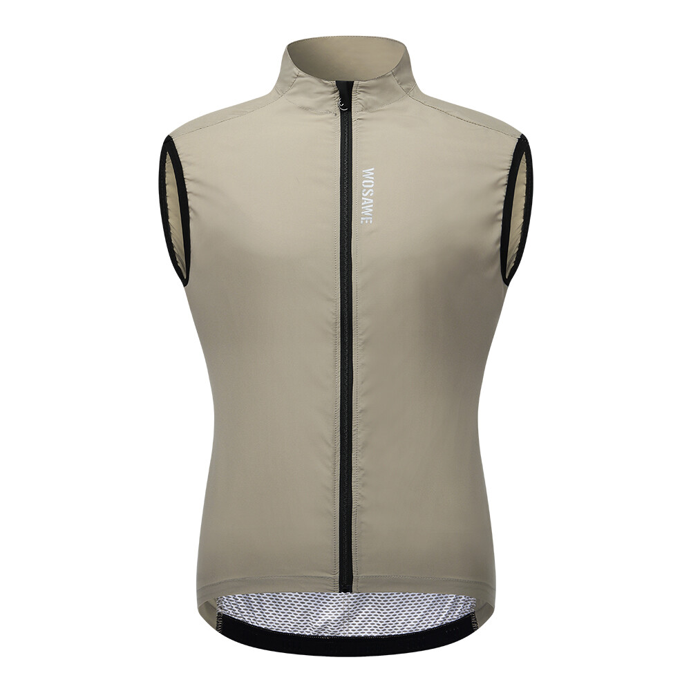 Camiseta deportiva de ciclismo de montaña WOSAWE para hombre MTB resistente al agua sin mangas