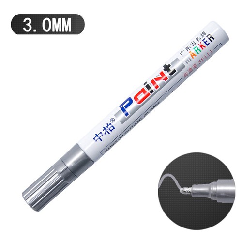 Tire Permanent Paint Marker Pen Car Tyre Rubber Universal Waterproof Oil Base ❥ - Picture 18 of 29