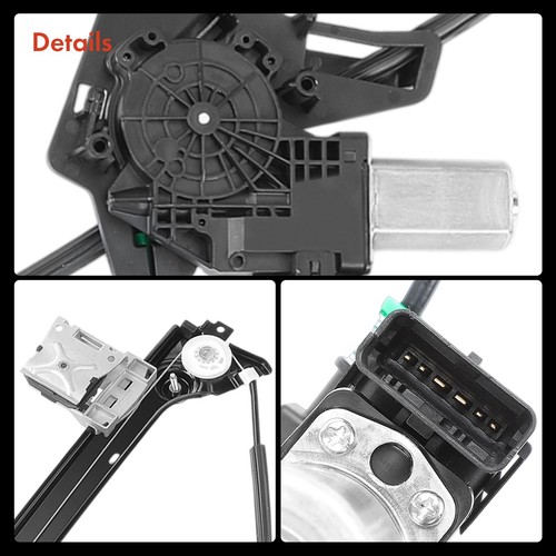 Front Driver Left Power Window Regulator with Motor for Tesla Model X 2016-2024 - Picture 8 of 10