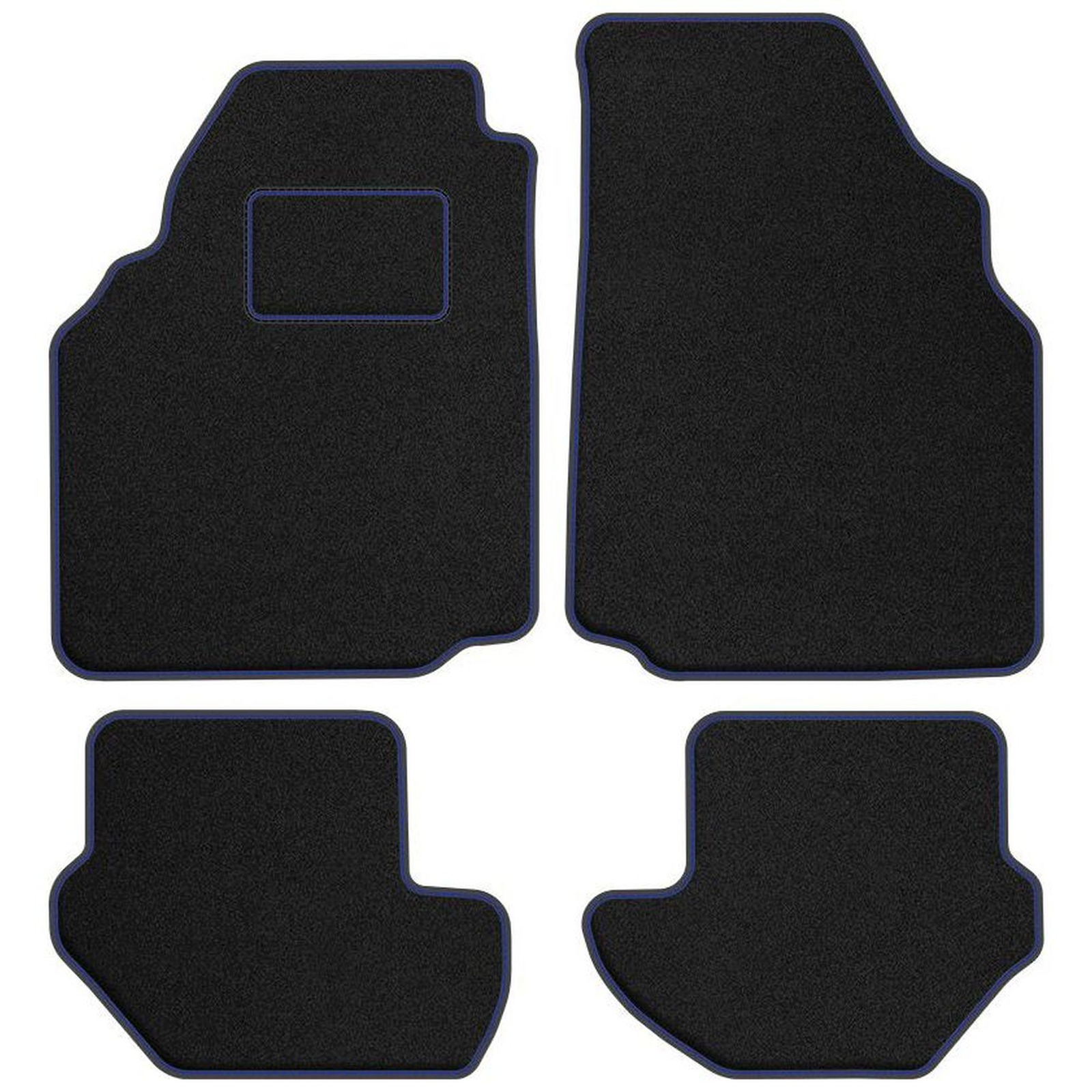 Jeu tapis de sol velours bleu mat Ford Puma moquette auto 1997 1998 1999 2000 2001 2002