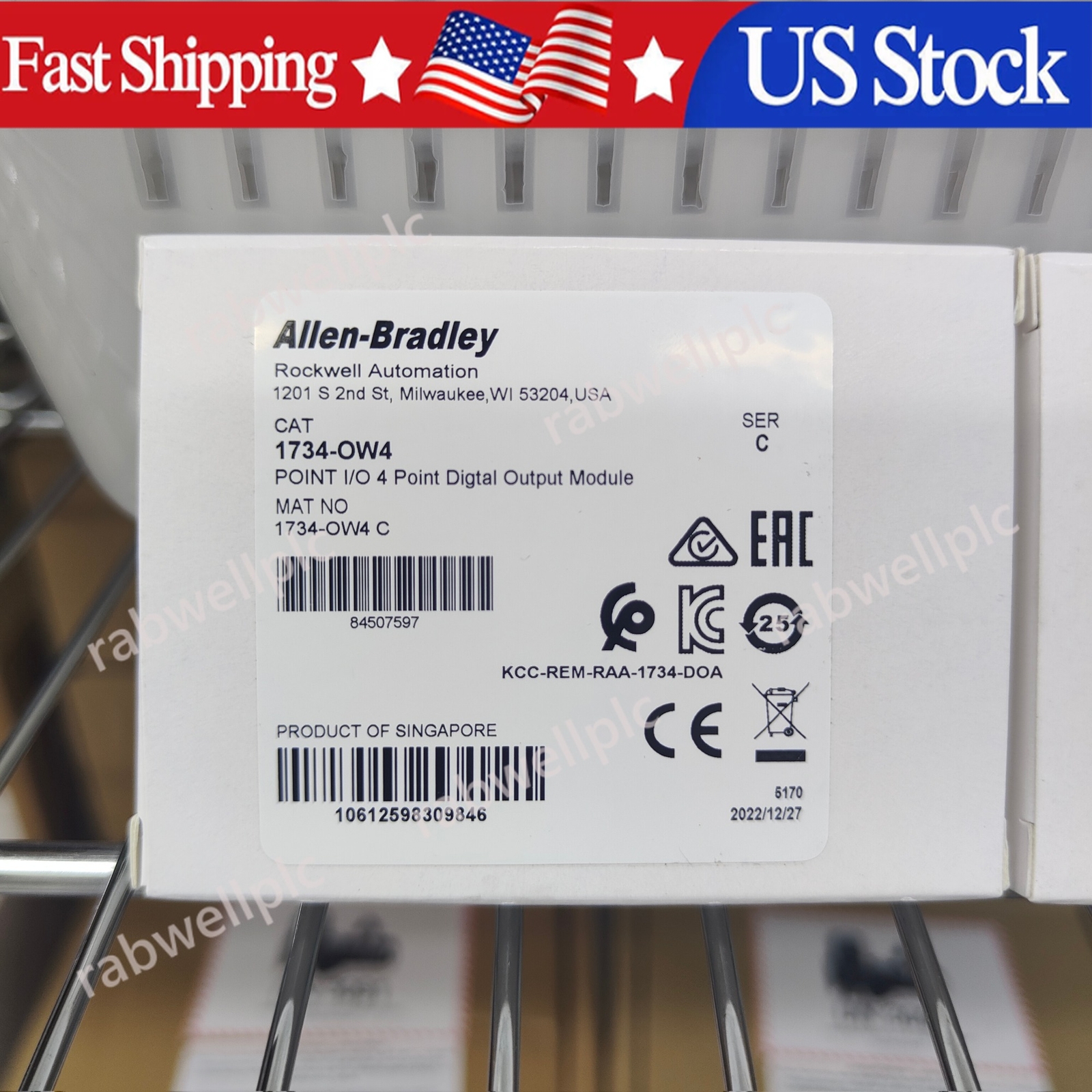 New Sealed Allen-Bradley 1734-OW4 I/O 4 Point Digital Output Module AB 1734OW4