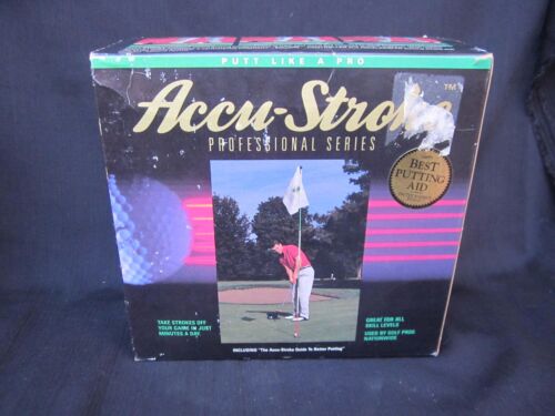 ACCU-STROKE Golf Putting Aid Serie Professionale PUTT LIKE A PRO Get Better VELOCEMENTE - Foto 1 di 6