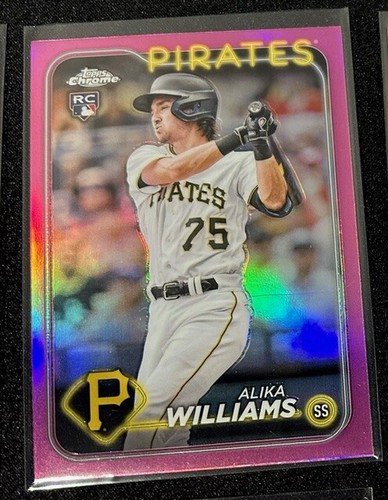 2024 Topps Chrome Baseball - Pick Your PINK REFRACTOR !! - Picture 4 of 24