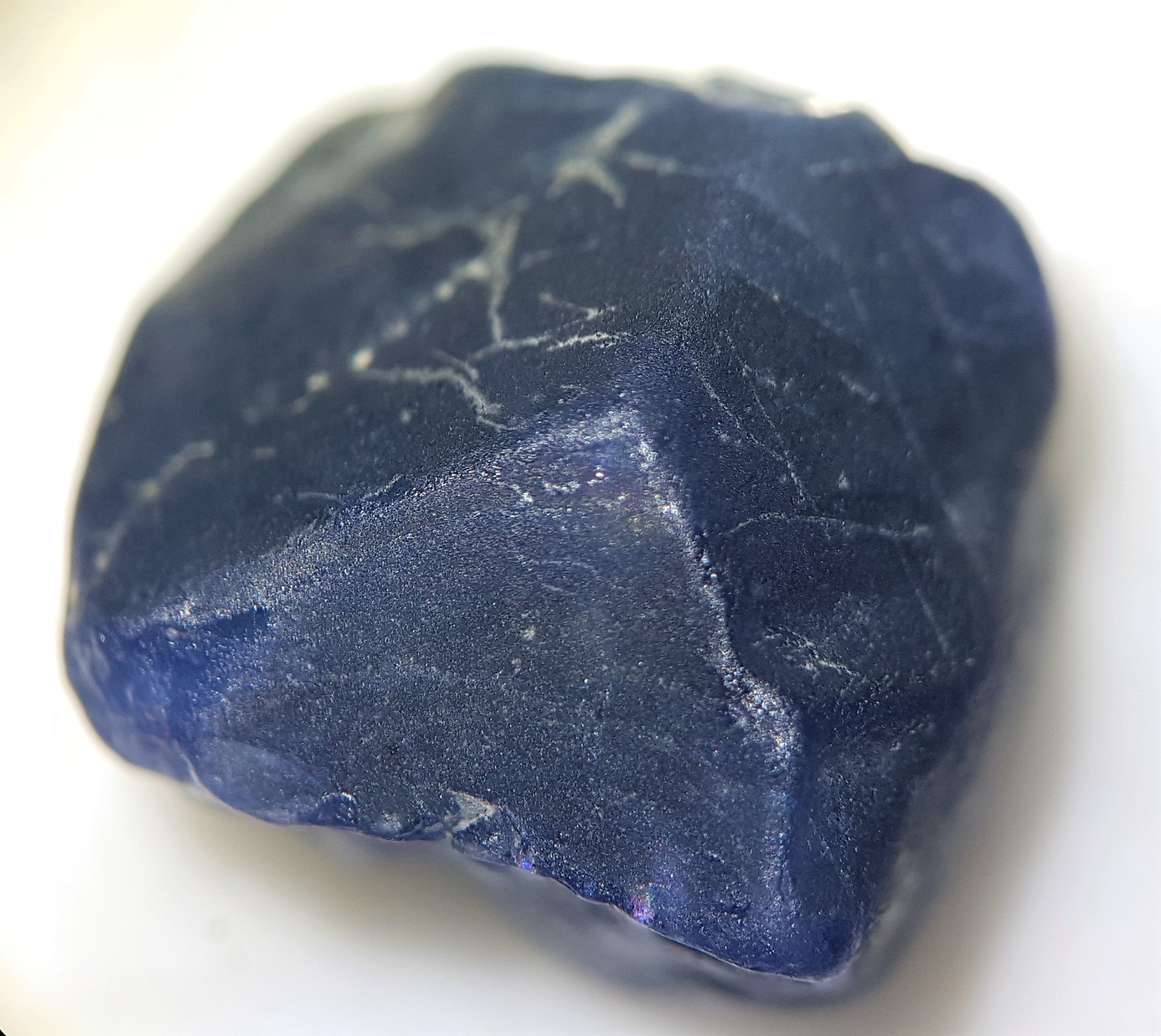 Saphir Vert-bleu Du Nigeria – Pierre Naturelle 5.8x4 Mm (0.65 Ct)