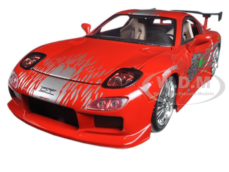 ミニカー THE FAST and the FURIOUS 1994 Mazda RX-7 Racing Champion 1/18 FAST & FURIOUS 1994 MAZDA RX-7 Die cast