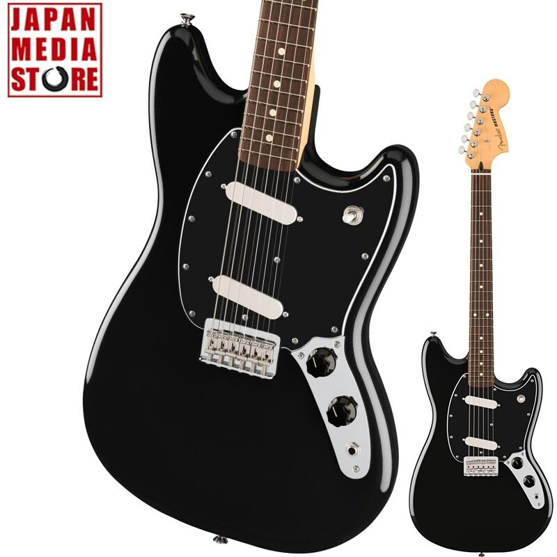Fender Player II Mustang Black Electric Guitar Brand NEW | eBay