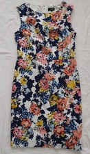 The Limited Dress Floral Sleeveless Shift Womens Size 8