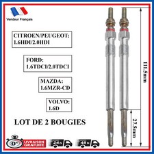 Bougies de préchauffage Peugeot 208