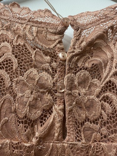 mamalicious maternity dress Size Small Peach Net / Lace - Picture 5 of 8