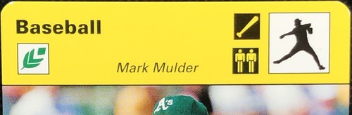2004 Donruss Playoff Mark Mulder /25 BASEBALL PITCHER Die-Cut SSP No. 27 ππ - Picture 2 of 20