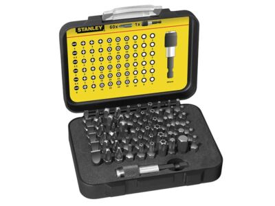 Stanley Bit-Set & Halter, 61-teilig STA113902