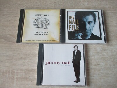 Jimmy Nail 3 CD Musik Sammlung Crocodiles Shoes + The Nail File + ....