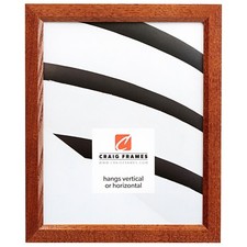 Craig Frames Economy Brown, Simple Hardwood Poster Frame