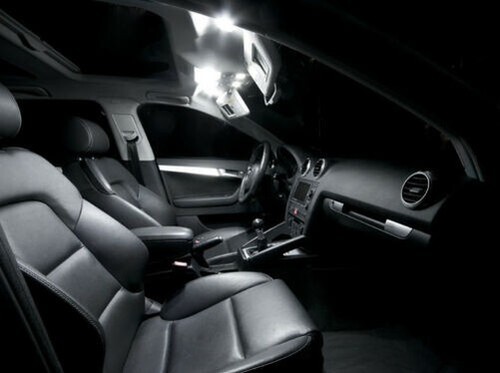 500X 8 Bombillas LED Blanco Iluminación Interior Techo Maletero Cabina Lámpara - Imagen 2 de 7