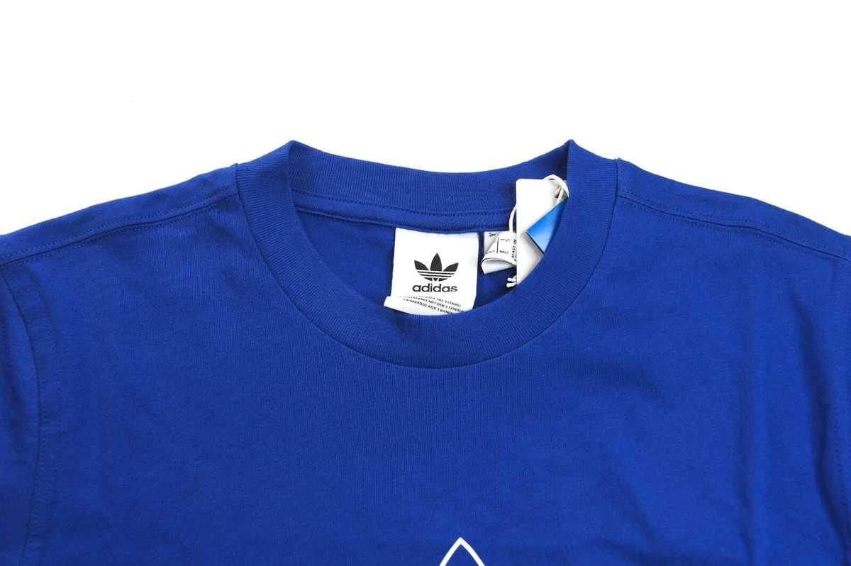 adidas originals Men s Trefoil Logo Outline Crewneck T Shirts