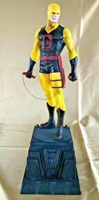 BOWEN DESIGNS NEW!!! DAREDEVIL PAINTED STATUE YELLOW VERSION