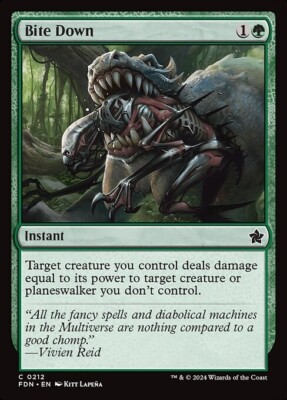 MTG C REGULAR - BITE DOWN 0212 (FDN) FOUNDATIONS