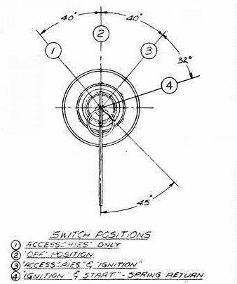 Pollak 31-242P Ignition Switch 31-242 Forklift Construction Equipment - Picture 4 of 6