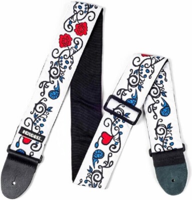 NEW Dunlop JH02 Jimi Hendrix Guitar Strap - MONTEREY