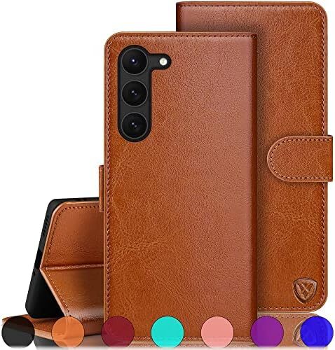 for Samsung Galaxy S23 Plus Wallet case with Zipper 【RFID Blocking】 Credit C