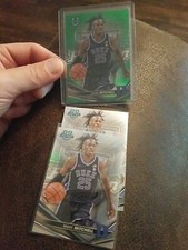 2022-23 Bowman University Best Mark Mitchell #79/99 Green/Holo/base(3) Duke 👀
