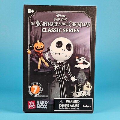 YuMe Nightmare Before Christmas Hero Box - Pumpkin King Jack 10cm
