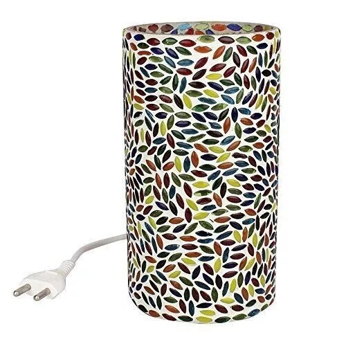 Luz de mesa artesanal artística acento cultural único para el hogar y de larg... - Imagen 4 de 4