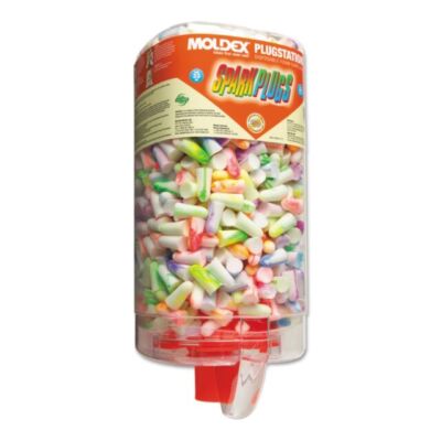 Moldex 6645 Sparkplugs Uncorded Foam NRR33 Extra Light Foam Ear Plugs, 500-Pairs