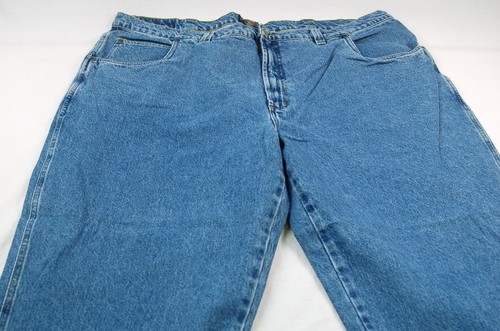 Grade A Men's 48 x 31 (TAGGED AS 50x32) Relaxed Denim Jeans #T907 - Picture 4 of 5