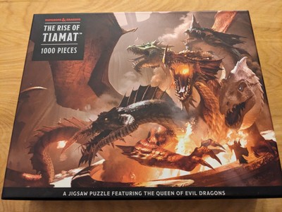 Dungeons and Dragons Ser.: The Rise of Tiamat Dragon Puzzle 1000 Pieces