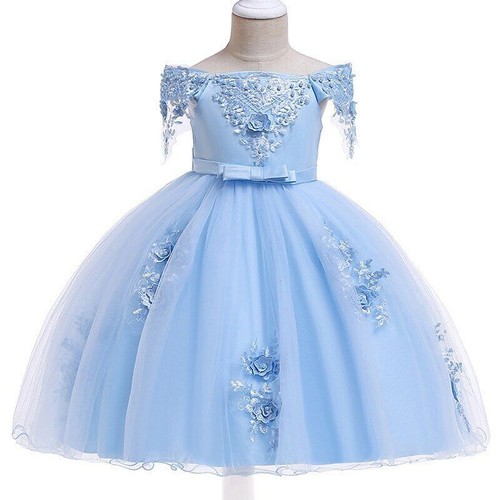 Vestidos Para Niñas de Fiesta Princesa Prom Quinces Bodas Cumpleaños Cumpleañera - Picture 3 of 12