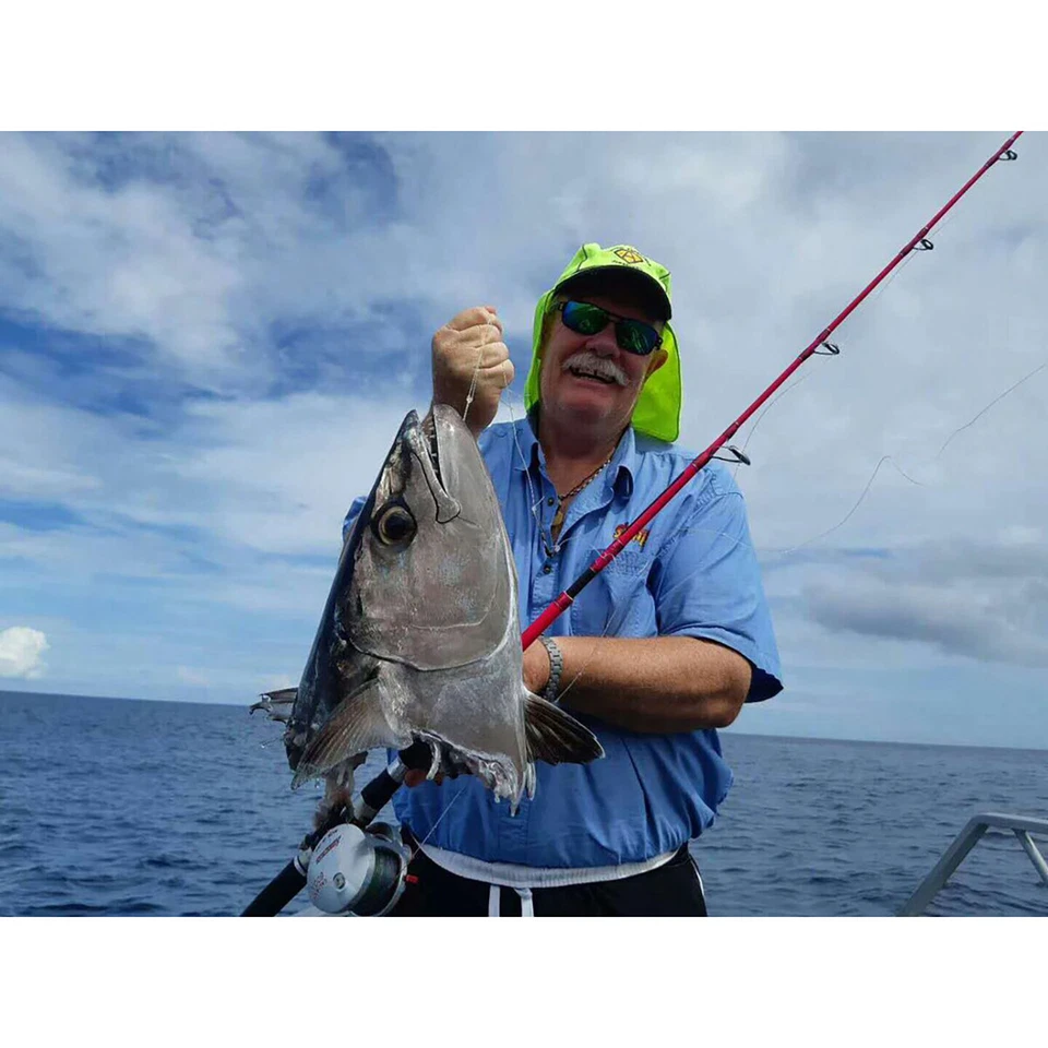 SUOELUN Saltwater Rod 5'6" 20-50lb MH Spinning Boat Trolling Jigging Rod 2 Sec - Image 2 of 4