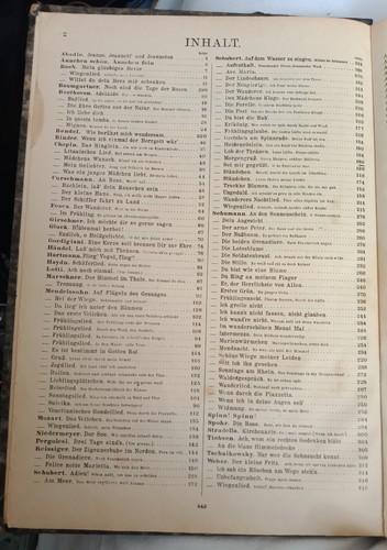 Dr. Hugo Riemann - Liederhort. 120 berühmte Lieder für eine Singstimme mit Piano - Bild 3 von 5