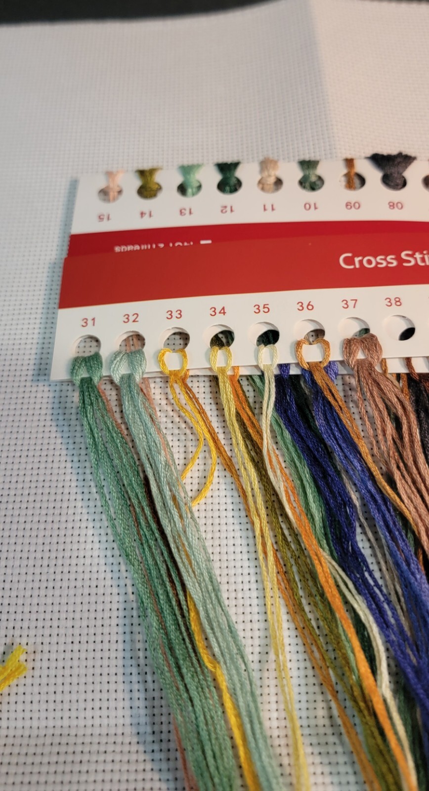 New Captain Crafts Cross Stitch Kit RA411 Summer Angel Fabric Thread Instruction