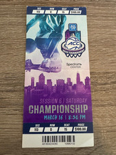 2019 ACC Tournament Championship Basketball Ticket Duke v FSU Zion Williamson