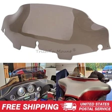 6" Wave Windshield Windscreen for Harley Touring Street Electra Glide 1996-13