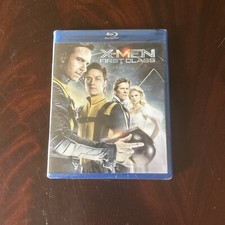 X-Men First Class Blu-ray James McAvoy Kevin Bacon Michael Fassbender Sealed New