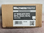 Walthers Proto 920-2304 33" Turned Metal Wheels with Metal Axles 100 Pack HO