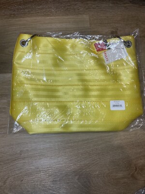 Harveys Seatbelt Hobo Buttercup Yellow Crossbody Medium Tote Bag NEW