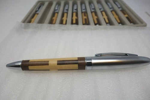 BIC HARDWOOD Executive BallPoint Pen (Twist-Action) *Collectors RARE* (NEW) - Picture 3 of 4