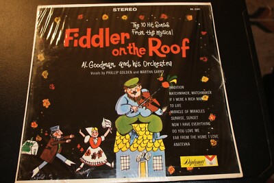 Fiddler on the Roof The top 10 Hits DS 2349 Al Goodman his Orchestra Vinyl VG+