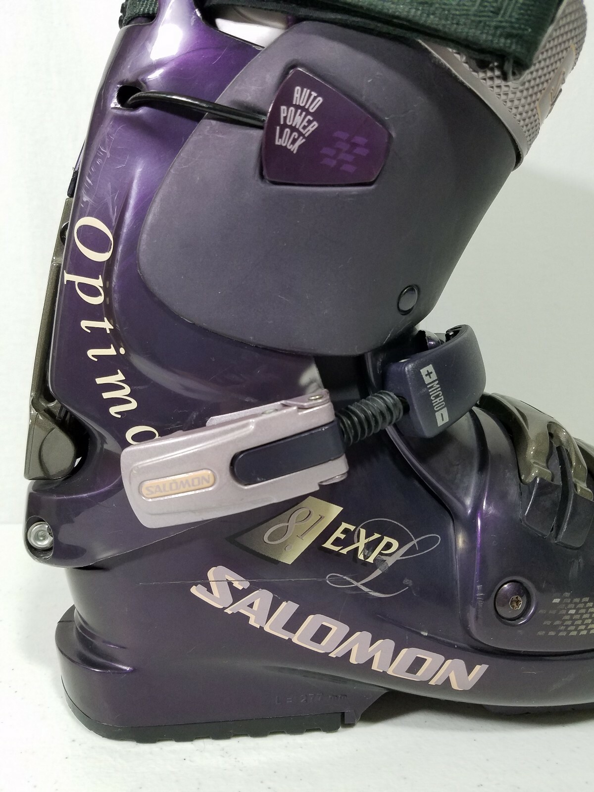 Scarponi da sci Salomon Optima EXP 8.1 donna viola misura 305 23 5 277 mm