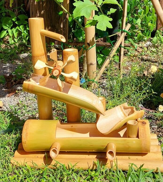 QUOZUO 50 Stück Garten Miniaturen Zubehör – Deko-Brücke, Häuser, Figuren & Mehr Für DIY, Sukkulenten & Landschaftsbau