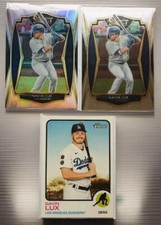 GAVIN LUX - 2021 Select Premier Silver Holo, Base & 2022 Archives 1973 Design