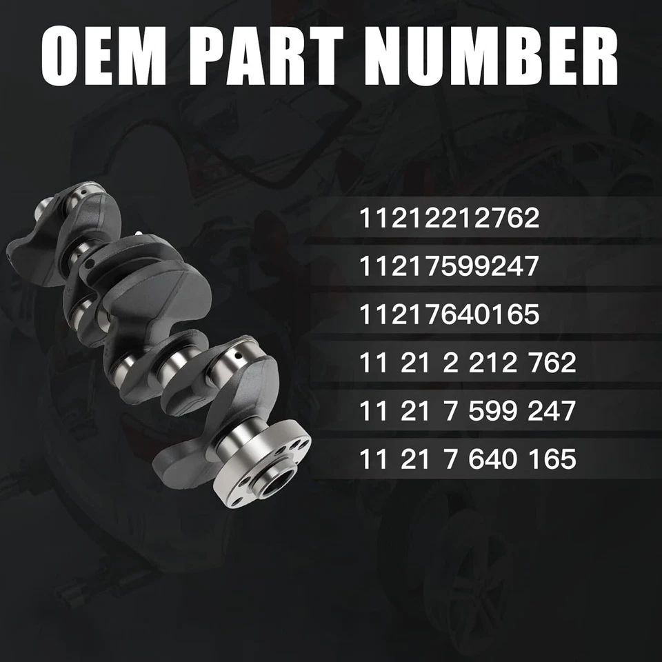 Engine Crankshaft For 2009-2018 BMW 125i 220i 228i 320i 328i 320i X3 X4 X5 N20 Foto 4 de 4