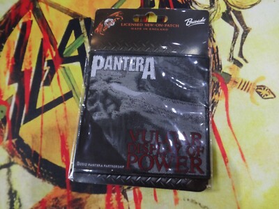 Pantera Woven Patch Thrash Metal Carnivore Exodus